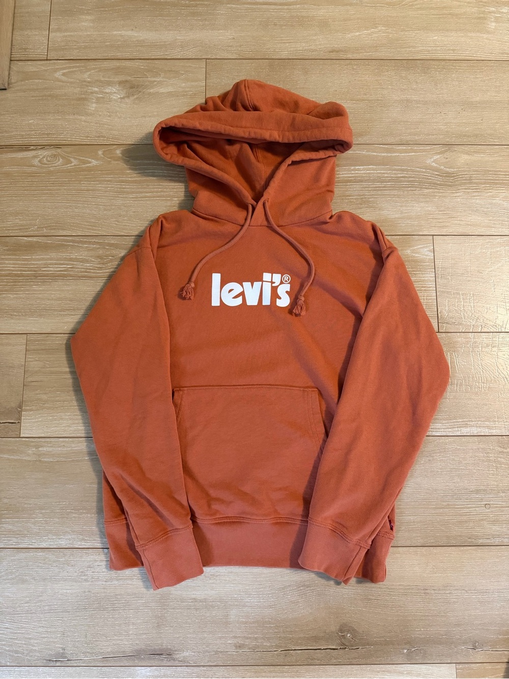 Women’s Levi's Orange Logo Hoodie